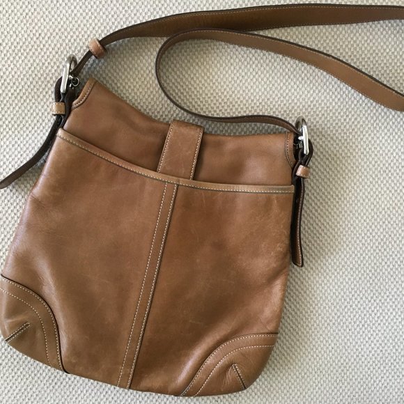 Vintage Authentic Leather Coach shoulder Soho Bag - Picture 7 of 8